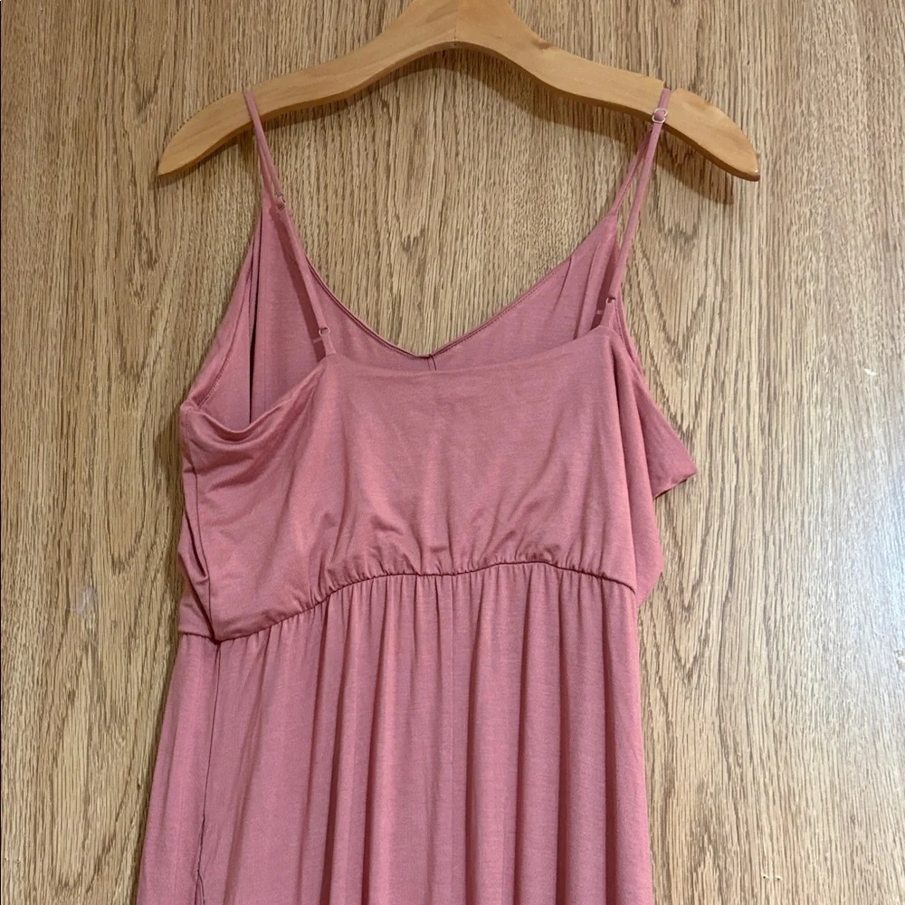 Lulu's Dusty Rose Knit dress